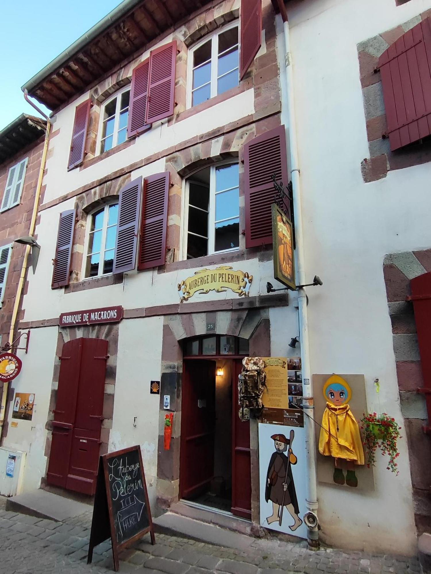 L'Auberge Du Pelerin - St Jean Pied De Port Saint-Jean-Pied-de-Port Exteriér fotografie